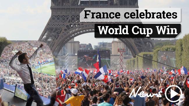   France celebrates World Cup victory 